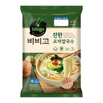 CJ 비비고 진한교자칼국수630g 여름음식 냉면 우동 스파게티 밀키트 브런치 밀면 어묵우동 텐동 야끼소바 메밀소바, 10개