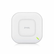 Zyxel True Wi-Fi 6 AX1800 무선 기가비트 엔터프라이즈 액세스 포인트 | 벽 및 천장 최적화 안테나 | 클라우드 앱 직접 또는 컨트롤러 관리 | POE+ |