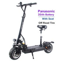 전동스쿠터 노인전동차 삼륜바이크 오토바이 EU 60V 3200W E 스쿠터 65 km/h 11 인치 휠 강력한 전력 전자 자전거 유럽 전기, [03] 35Ah Off Road Seat