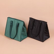 가방몰 BBO-009 보냉보온가방 보냉백 도시락보관 보온파우치 샐러드백 피크닉파우치 캠핑 여행, 그린