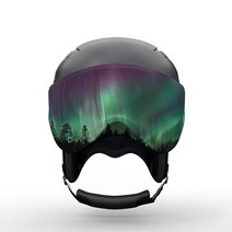 GOGGLESOC 고글삭 렌즈 커버 (바이저헬멧 전용) Aurora 오로라, 단품