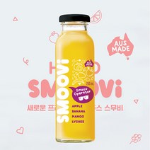 스무비(SMOOVI) 애플 바나나 망고 리치 250mlx12병, 12병, 250ml
