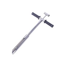 토양추출기 스텐 토양 표본 채취기 시료 채취 측정기, 1m 직경 50mm (토양 차용 드릴), 원형 1m / 직경 50mm