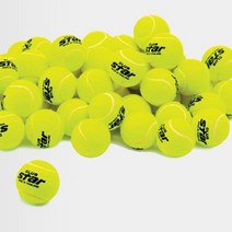 테니스공의자발커버 스타 테니스공 50개 테니스볼 연습 시합구 [emsq#392305005DD951