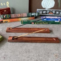 인센스홀더 인센스스틱 향받침대 인센스스틱홀더 로즈우드 각도조절 향멍, 나그참파, 상세페이지 참조3