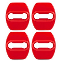 커버자동차 용품 도어 잠금 보호 커버 Kia Soul Sorento Prime Carens Rondo Sportage(QL) optima 2016-201, 02 red