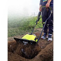 경운기 소형 관리기 텃밭 농업용 경작기 트랙터 농기계 기계 밭갈이, 1500W 노면 파쇄기 + 20m 와이어