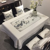 현대 미니멀리스트 식탁보 클래식 커피 직사각형 웨딩 장식 테이블 매트 맨틀, 40x70cm15x27inch, 8