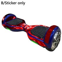 호버보드 6.5 인치 전기 스쿠터 hoverboard 스티커 1 세트 균형 스쿠터 스티커 두 바퀴 균형 스쿠터 hoverboard 스티커 173, b, [02] B, 한개옵션1