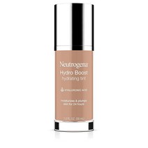 뉴트로지나 Neutrogena Hydro Boost 히알루론산 함유 하이드레이팅 틴트 경량 워터 젤 포뮬라 보습 오일 프리 및 논코메도제닉 리퀴드 파운데이션 메이크업 135 체스트, 1 Fl Oz (Pack of 1), 050 Soft Beige 뉴트로지나