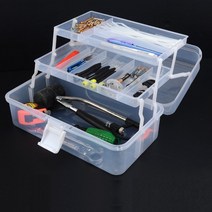 휴대용 멀티 박스 공구함 정리함 장난감 부품 나사 낚시 캠핑 피규어 프라모델 레고 작은 부품 액세서리 소품, 사이즈