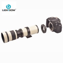 DSLR 미러리스 렌즈 단 광각 망원 라이트 도우 화이트 420-800mm f8.3-16 초 수동 줌 캐논 니콘 소니 펜탁스 후지 올림푸스 dslr 카메라 호환, 협력사, 올림포스 산
