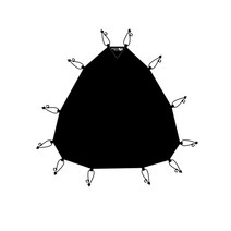 원터치타프 원터치쉘터 터널형 오토 쉘터 텐트 모비가든 캠핑 COMMANDER185/245 돔텐트 돔 구형텐트 방수 방풍 장박텐트 블랙, [03] 185 Roof