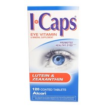 아이캡스 I-Caps 루테인 & 제아잔틴 코티드 타블렛, 120개입 × 1개