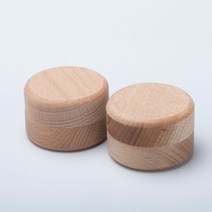 예단함 보약용돈 오프라벨 오동나무상자 우드도시락 원목선물상자 나무보석함 크라프트상자 꽃상자 1pcs 작은 라운드 나무 보관 상자 수제 보석 주최자 비누 공예 케이스 빈티지 장식, 1pc 자연