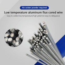5/10PCs 필요 없음 솔더 파우더 알루미늄 용접봉 1.6/2MM 브레이징 저온 알루미늄 납땜 납땜 막대, 33CM 2mm-20pcs