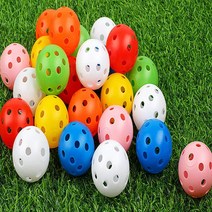 실내 연습용 플라스틱 컬러 골프공 컬러골프공