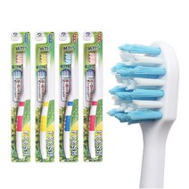 덴탈프로 프레쉬 기능성 칫솔 교정용 M컷 강한모 MC53 특수모칫솔-72394EA, AC_ 1, AC_ 본상품선택