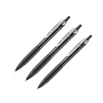 부드러운 볼펜 그립감 좋은 회사 비품 0.7mm 검정 3개