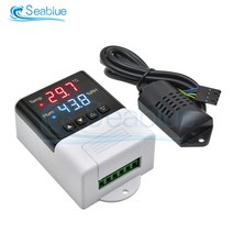 디지털온습도계 샤오미온습도계 STC-3028 SHT2000 온도 습도 컨트롤러 가정용 냉장고 온도 조절기 습도 온, [09] DTC3200 AC 110-220V