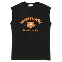 글래드블리스 남여공용 미니밴 오버핏 민소매 나시