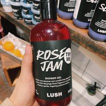 [Lush] 러쉬 로즈잼 샤워젤 500g Rose Jam Shower Gel 호주직배송 바디워시, 1개