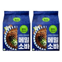 풀무원 생면식감 탱글 메밀소바, 464g, 2개