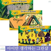 캐릭터스케치북 물감 마카 전용 색칠 도화지 스케치북 4세아이