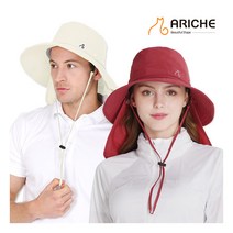 [] [아리체]베이직변형 등산 벙거지모자/자외선차단모자/골프벙거지/골프모자, 색상:아이보리