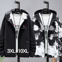 쥬엔리치 남자 빅사이즈 양면 점퍼 남자 자켓 바람막이 봄 가을 겨울 잠바 4XL-10XL