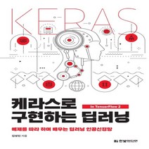 하나북스퀘어 케라스로 구현하는 딥러닝 예제를 따라 하며 배우는 딥러닝 인공신경망, 9791162245415