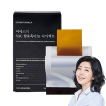 여에스더 SAC 발효흑마늘 다이렉트, 30매 x 6박스, 6개