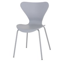 THEJOA 세븐체어 1+1 카페 플라스틱 디자인 인테리어 북유럽스타일 식탁 사출 예쁜 의자, 세븐체어-그레이 1+1