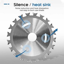 드릴비트 뿌레카 해머 비트 콘크리트 기리 임팩 보쉬 Mintiml®목공용 양면 톱 블레이드 원형 커팅 디스크, 01 4 inches_01 1PC
