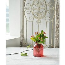 [꼬떼따블] 하트 스타 버터플라이 베이스 화병 16cm, 스타(레드)16cm_4734D