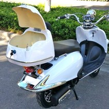 레트로 탑박스 클래식 바이크 수납 가방 탑케이스, 상세 페이지 참고