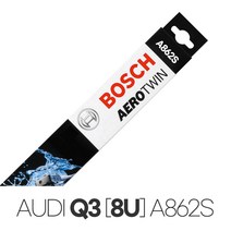 Audi Q3 RSQ3 [8U] 2.0 TDI 에어로트윈 와이퍼 A862S, 600x530-A862S