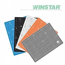윈스타 PVC 칼라 620X450 A2 데스크 커팅 매트 데스크매트/책상패드