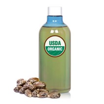 USDA 오가닉 캐스터 오일 유기농 피마자 유 화장품 원료, 500ml, 1개