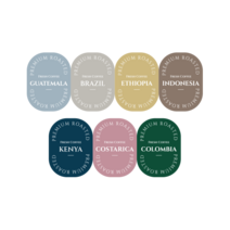 [소프트팩] NEW 원산지 스티커 타원형 (5장), 인도네시아