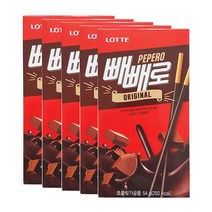 롯데제과 빼빼로 오리지널, 54g, 5개