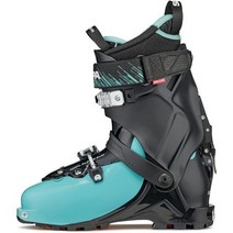 668936 SCARPA 여성 GEA 알파인 스키 부츠 백컨트리 활강 스키용, 23.5, Aqua/Black