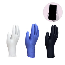 100매 위드유 니트릴 고무 장갑 라텍스 요리용 의료용, 블랙 L, 쿠팡 블랙 L