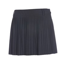 볼빅 여성 솔리드 플리츠 큐롯 스커트 VLCUK414_BK