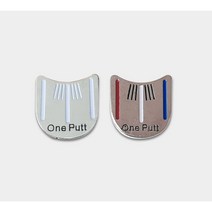 [아이언티샷] 트리플 볼마크&클립 1개 티꽂이 골프악세사리 캐디용품 버디나비 볼마커 필드용품, 트리플 볼마크&클립 화이트