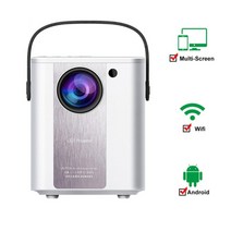 단초점 미니 빔프로젝터 led 프로젝터 풀 hd 비디오 프로젝터 모바일 와이파이 미니 휴대용 영화 비머 pr59001, 안드로이드 버전 01, 나는 플러그