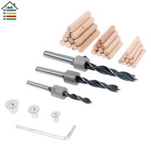 도웰지그 드릴가이드 목재 장부촉 지그 키트 6 8 10mm 나무 핀 포함 드릴 가이드 세트 센터 핸드헬드 목, 한개옵션0