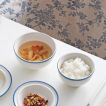 시라쿠스 메이플 빈티지 공기대접 세트 2p 밥그릇 볼 도자기그릇 예쁜 플레이팅, 코지블루 2p