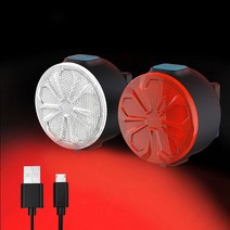 자전거 전조등 후미등 라이트 자전거 라이트 USB 충전식 플래시 리어 러닝 헬멧 배낭 실리콘 밴드 램프 Mtb
