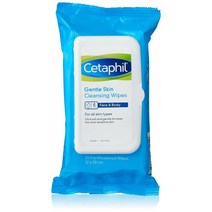 Cetaphil (미국직배) 세타필 클렌징티슈 25매 4팩 Gentle Skin Cleansing Cloths for Dry Sensitive Skin Face Wipes 25 ct., 200ml, 1개